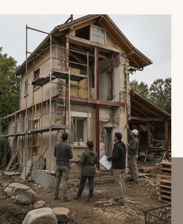 Реконструкция загородного дома под ключ в Волхове от бюро